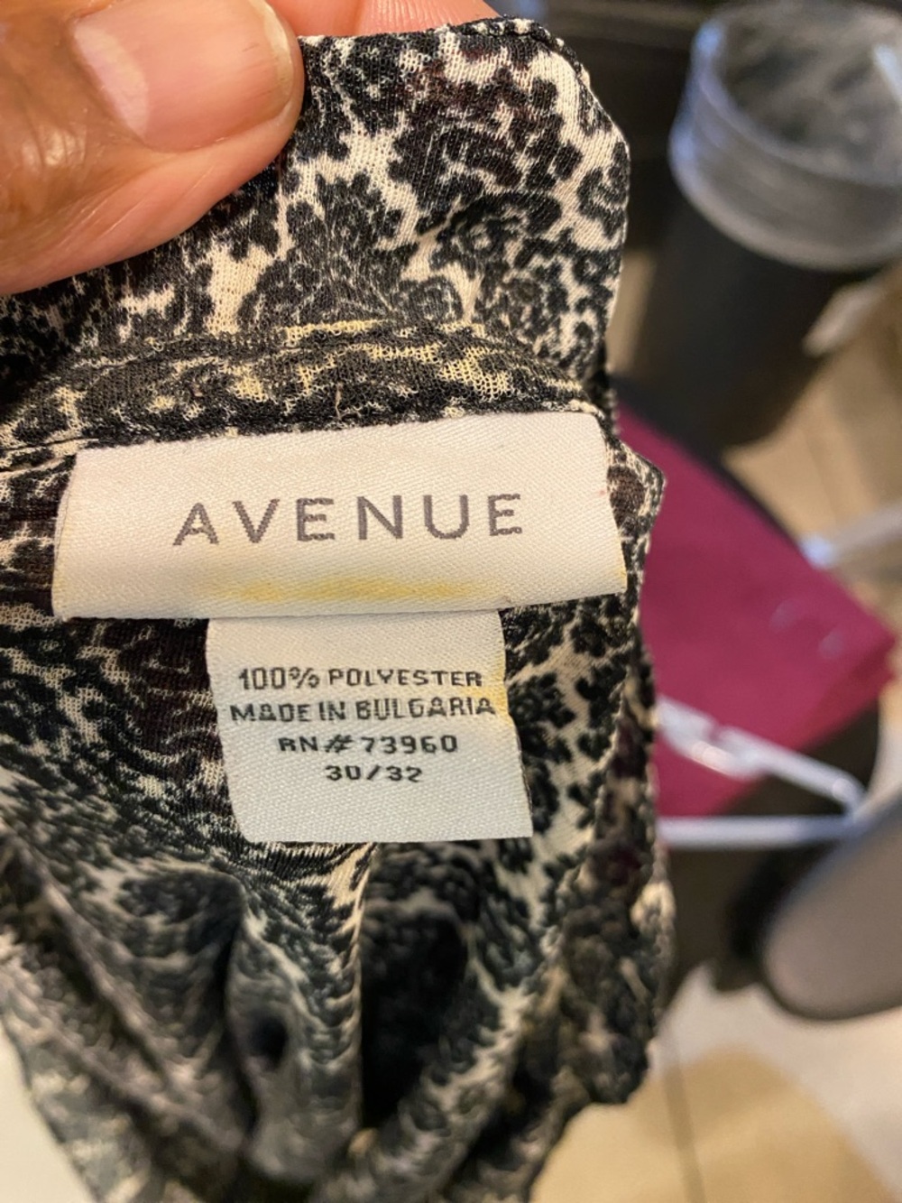 Avenue siz 30/32 Top good condition - Picture 3 of 3